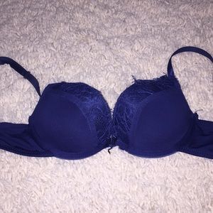 Navy Blue push up bra